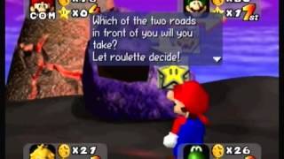 Mario Party (Nintendo 64) Gameplay (Bowser's Magma Mountain 1/3)