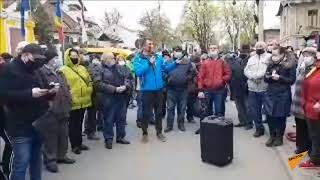 Протест у здания Конституционного Суда