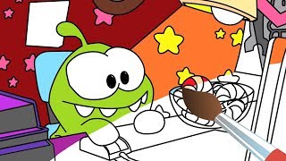 ЛИМОНЫ - Эксперименты Видеоблог Ам Няма - Мультик Раскраска Ам Ням - Om Nom Cut the Rope Учим цвета