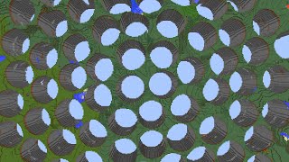 Minecraft UHC but there a lot of HOLES...