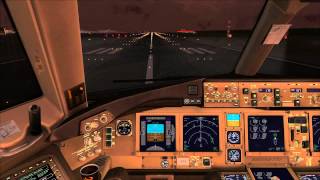 FSX CaptainSim 777-300 Narita - Honolulu