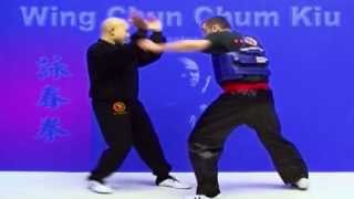 Wing Chun kung fu - wing chun chum kiu training Lesson 16