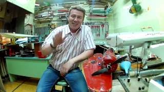 Как сделать самолёт из бутылки. Часть 3 (Облёт Ла-7)