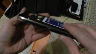 распаковка пыле водонепроницаемого IP68 не дорогого телефона HOMTOM HT20 PRO