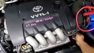 Toyota allex zze123 halfcut start  engine 2zz VVTL-i 1.8cc