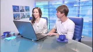 Алексей Ягудин и Кристина Кретова. Конференция на 1tv.ru