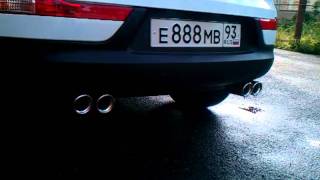 Раздвоенный выхлоп Sportage