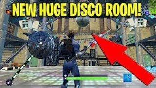 New "MASSIVE DISCO ROOM" Found in Fortnite Season 4! (SECRET LOCATION)
