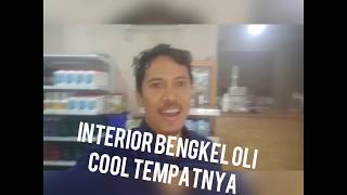 Bengkel keren and cool spesial ganti oli mobil