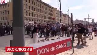 Драка Русских и Английских футбольных фанатов