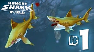 MOAR SHARK!! - Hungry Shark World | Ep1 HD