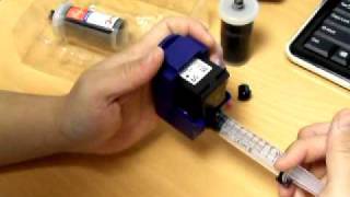Refill HP60 HP61 HP703 HP901 HP802 HP300 within 2min.