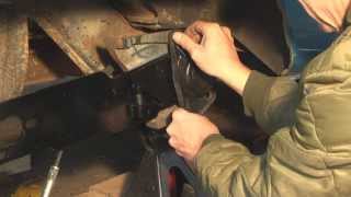 VW Bus Lowering with Adjustable Spring Plates - DIY German Aircooled Garage #8