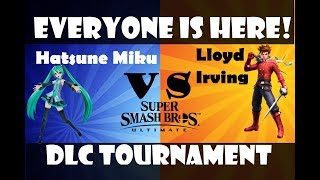 EVERYONE IS HERE DLC TOURNAMENT EP.5 (Hatsune Miku vs Lloyd Irving) Smash Bros Ultimate