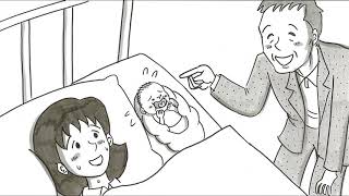鉄拳パラパラマンガ「お父さんは愛の人」　「つたえたい、心の手紙」とコラボ