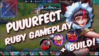 BEST RUBY BUILD??? Mobile Legends | Power♡Couple Squad