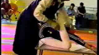 Very flexible gymnastic