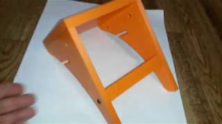 Столик для эхолота изготовленный на 3D принтере