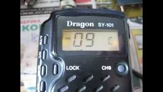 Нули-пятёрки в СиБи радиостанции Dragon sy-101