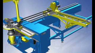TUBE BENDING MACHINE (U tubes for heat exchangers)