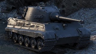 World of Tanks Tiger II - 10 Kills 7,6K Damage
