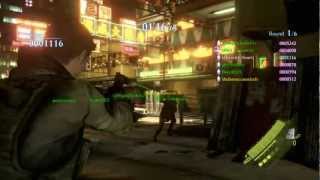 Resident evil 6 Predator mode match 2