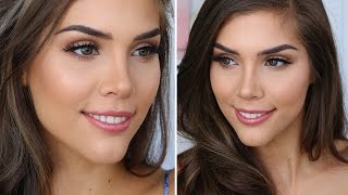 Everyday Natural Glam Makeup Tutorial/Routine | Katerina Williams