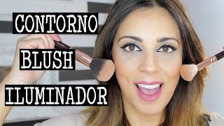 COMO APLICAR CONTORNO | BLUSH | ILUMINADOR