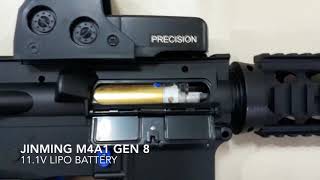 Jin Ming M4A1 Gen 8 test shot