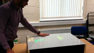 RGB LED Interactive Pixel Table - Tetris