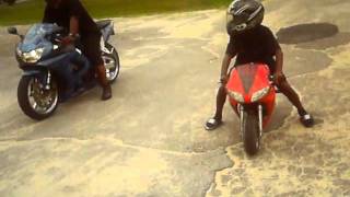 Pocket Bike VS. 929 Honda
