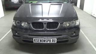 Улучшение света BMW X5 E53 - Hella 3r premium +HPL Crossfire