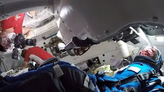 Starliner hatch opening