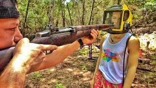 M1 Garand vs Actual Navy Deep Dive Helmet!!!