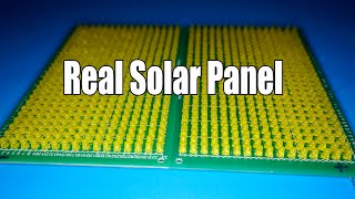 Making solar from 1000pcs LEDs