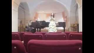 Viktoria Belchenkova -Речитатив и романцетта Маши  из оперы Дубровский (Направник)