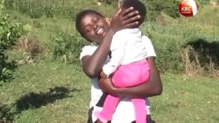 Girls rescued from an FGM initiation ceremony in Kuria County