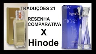 PERFUME ( COMPARAÇÃO HINODE TRADUÇÕES 21 x HYPNÔSE )