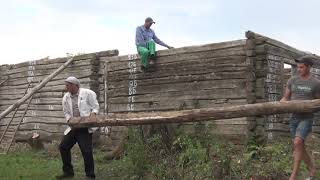 РАЗБИРАЮ ДОМ ПО БРЁВНАМ .