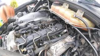 How to clean the injector socket Mercedes ML 270 / Как почистить гнездо  инжектора