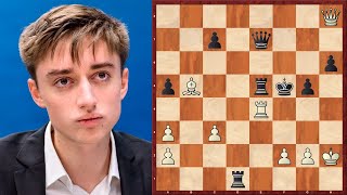 Даниил ДУБОВ – Сантош ВИДИТ || Tata Steel Chess Masters 2022