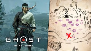 Ghost of Tsushima: найдено СОКРОВИЩЕ! Призрачный РЕДКИЙ доспех (Как и где найти затерянный клад?)
