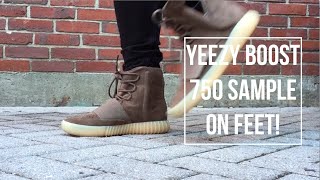 Brown Yeezy Boost 750 On Foot Review!