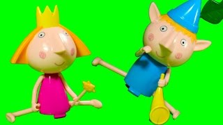 БЕН и ХОЛЛИ Обзор Игрушек Маленькое Королевство Бена и Холли на русском