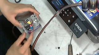 Установка СНПЧ Epson XP-423