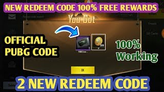 Pubg Mobile 2 New Redeem Codes | 100% Free Crate Coupons and BP Coins In Pubg Mobile
