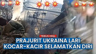 Serangan Rudal Rusia Buat Tentara Ukraina Kalang Kabut, Nyaris Kehilangan Nyawa