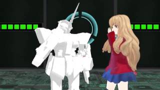 [MMD] Taiga punches Unicorn