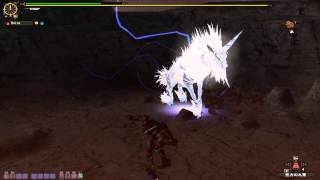 【MHF】HC剛キリン　エクスカリバー　ソロ　１ラスタ