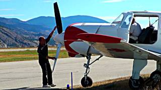 Yak-18 Russian two-seat Military Trainer Aircraft - SPAADS 2010 Penticton BC